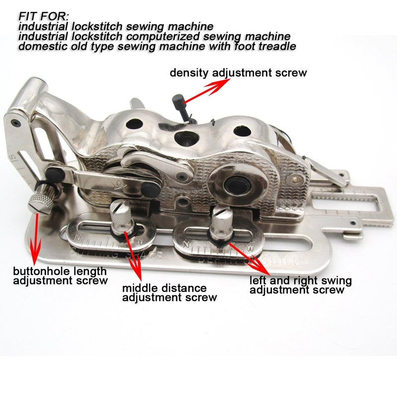 CKPSMS Brand- #YS4455 Button Hole Attachment Compatible with Industrial Single Needle High Shank Sewing Machines - Image 2